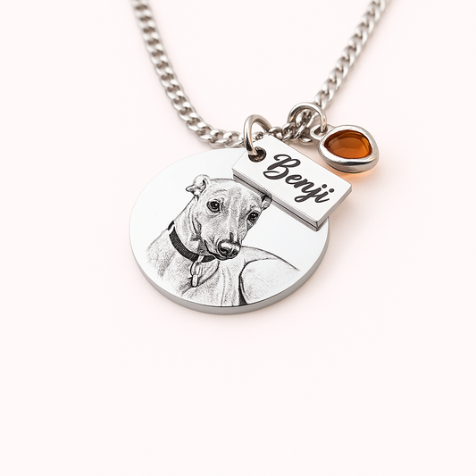Lunarosa® | Collana animale personalizzata